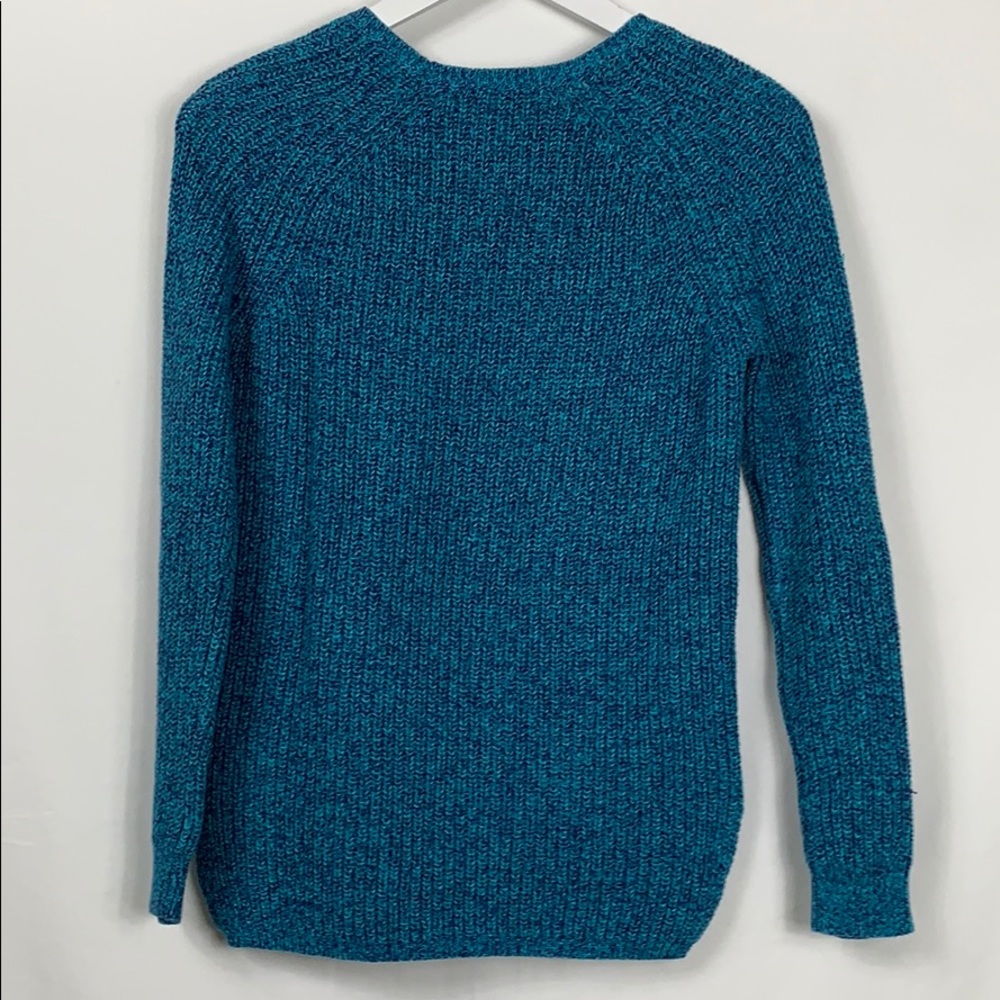 Liz Claiborne blue long sleeved sweater size PS - Picture 5 of 5